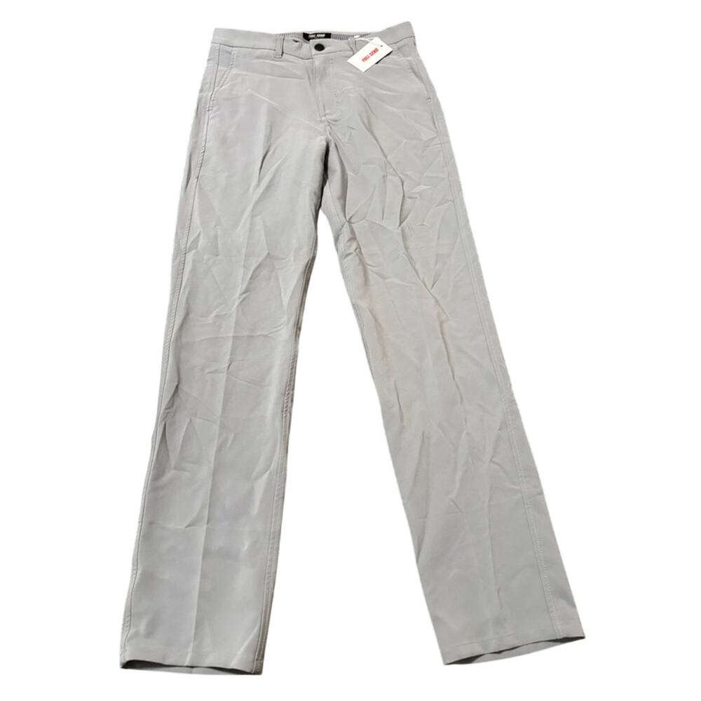 Full Send Golf Pant Mens Small Gray Performance Stretch Waist Gripper Nelk Boys